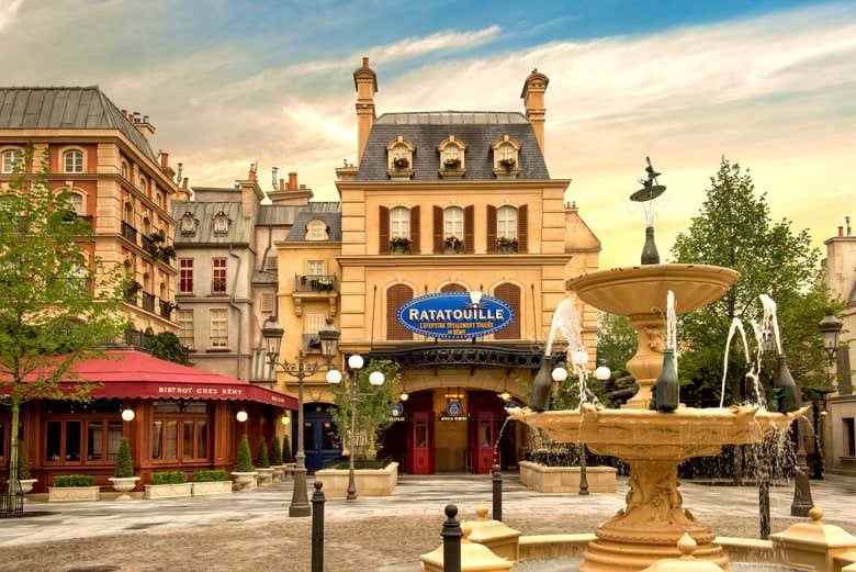 Una de las zonas del Parque Walt Disney Studios
