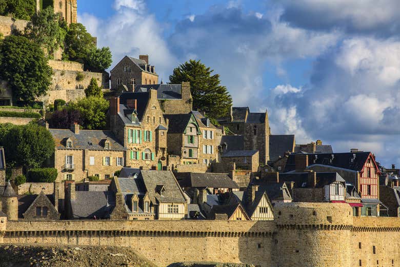 El pueblo del Mont Saint Michel