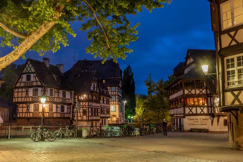 Estrasburgo à noite