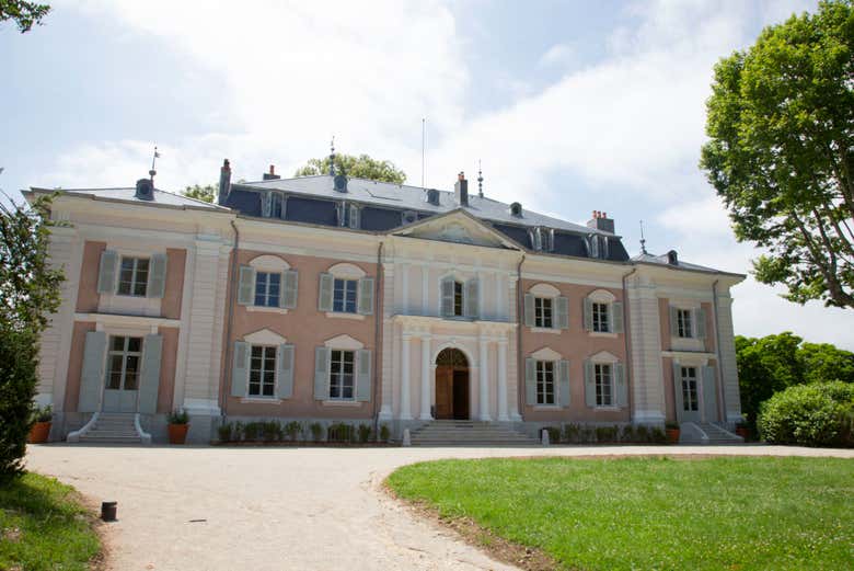 Vue du château de Voltaire