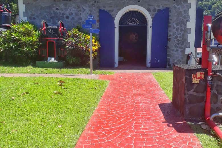 Visiting the Depaz Distillery