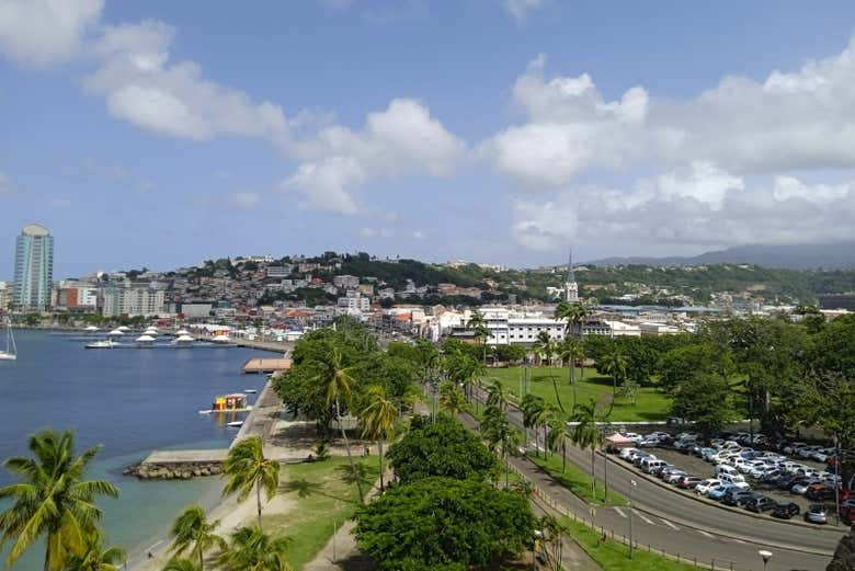 Paysage de la Martinique