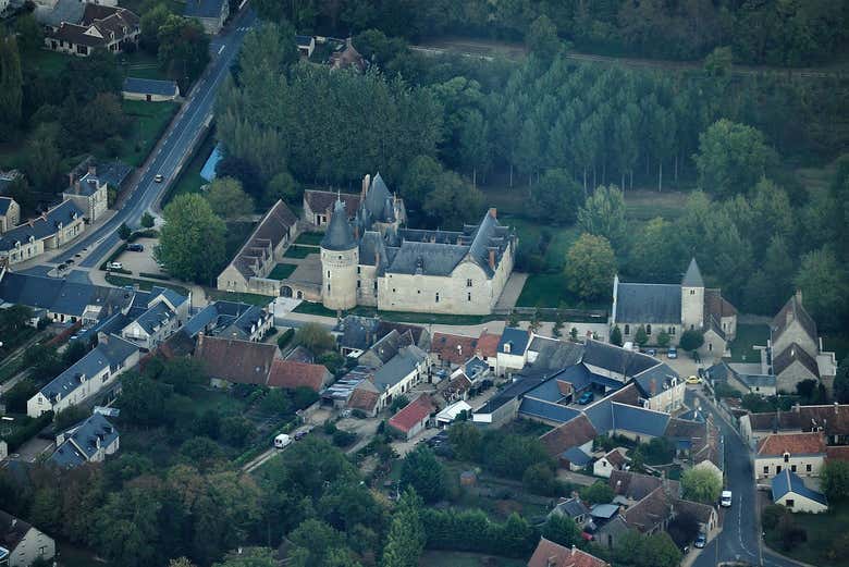 Vue panoramique du château