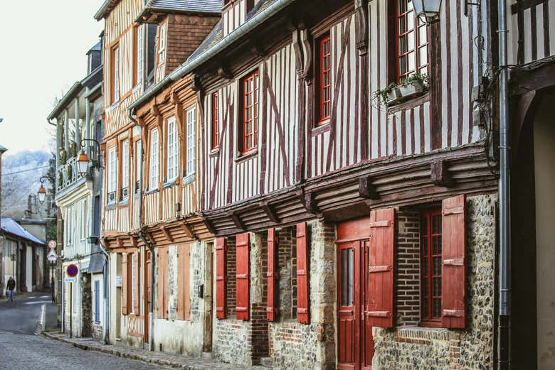 Maisons de la vieille ville de Honfleur