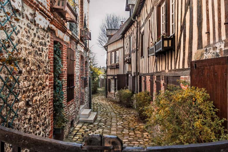 Maisons traditionnelles de Honfleur