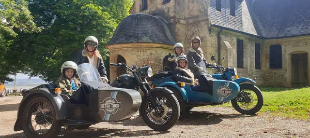 Tour privado en moto con sidecar desde Honfleur