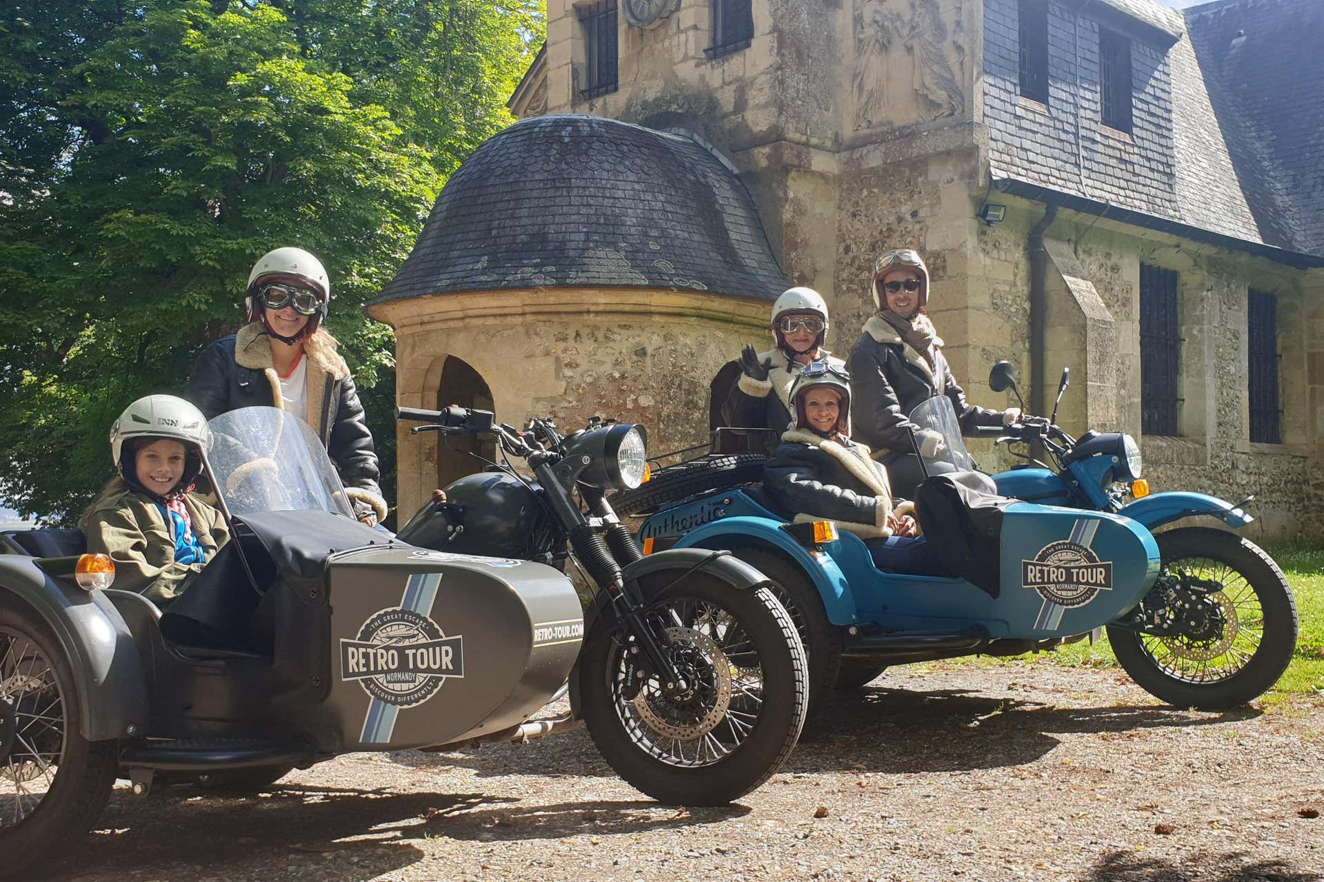 Tour in sidecar da Honfleur