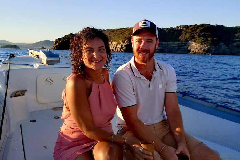 Disfrutando de la travesía