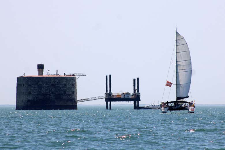 Longez le bastion de Fort Boyard