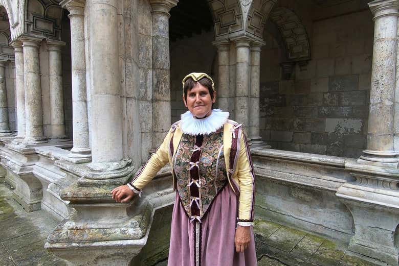 Votre guide incarnera un personnage d'époque !