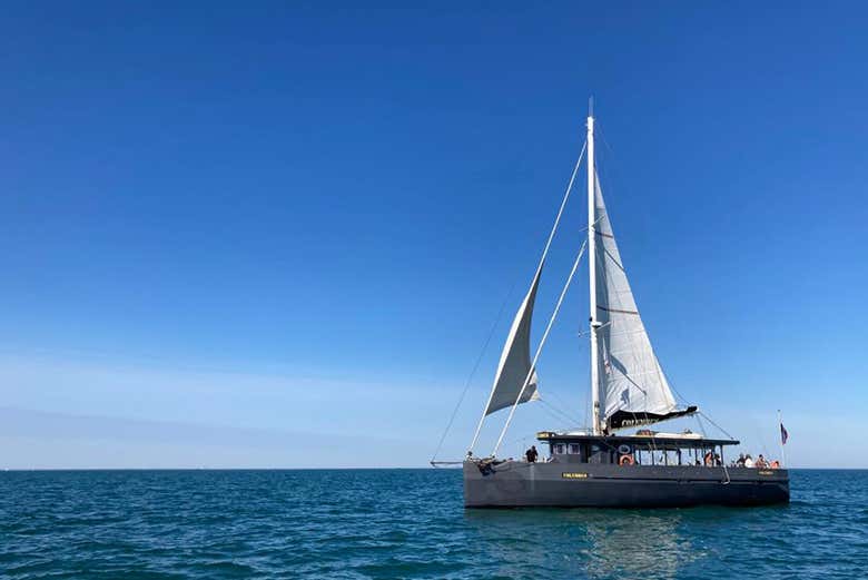 Solcando il Pertuis d'Antioche in barca a vela