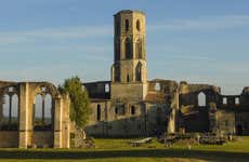 Entrada a la abadía de La Sauve-Majeure