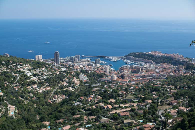 Vistas desde el Trofeo de Augusto