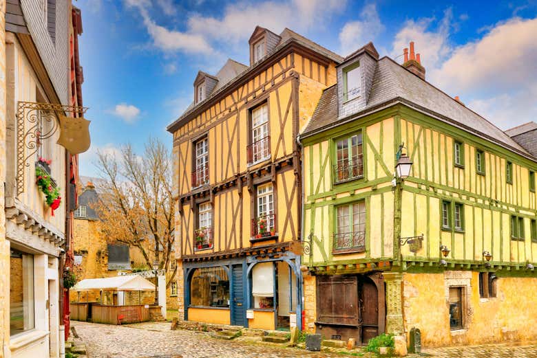 Le Mans cuenta con preciosas casas con entramados de madera