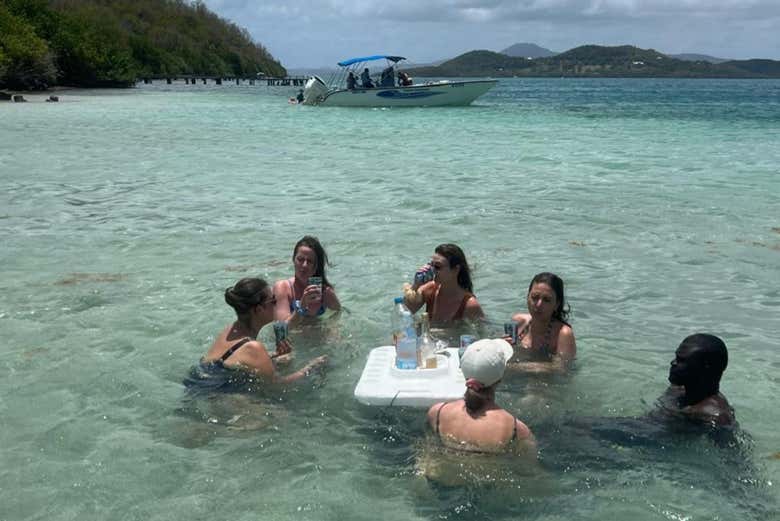Dégustation de boissons à la Baignoire de Joséphine