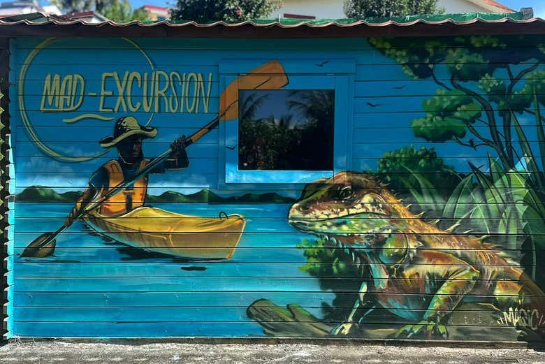 Os entregaremos todo el material en Pointe Savane