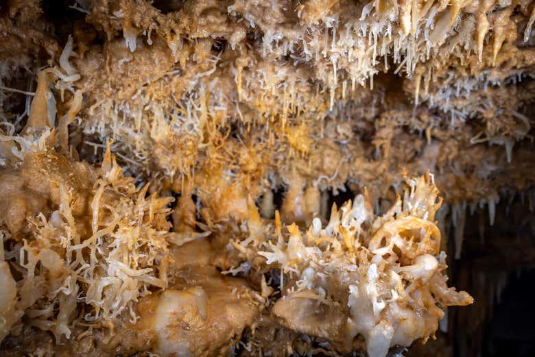 Spot intricate rock formations