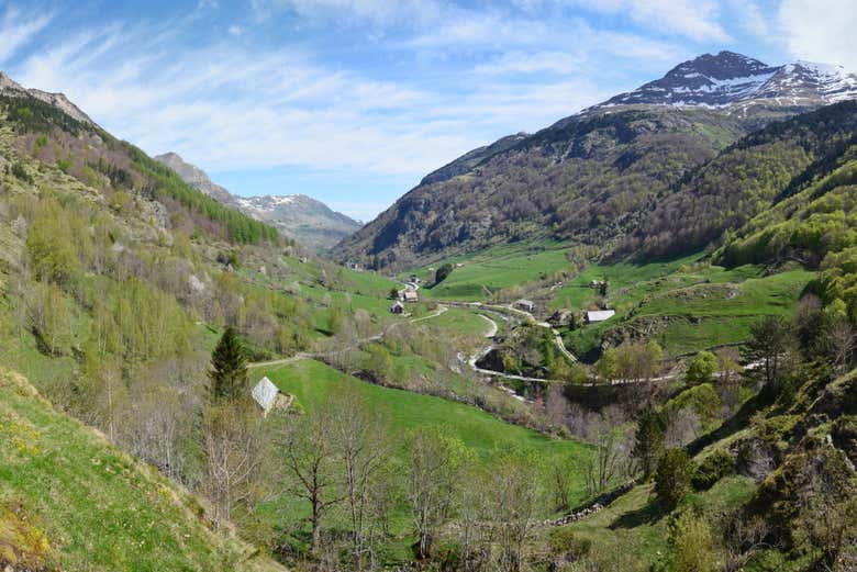 Paisajes del Valle de Pau