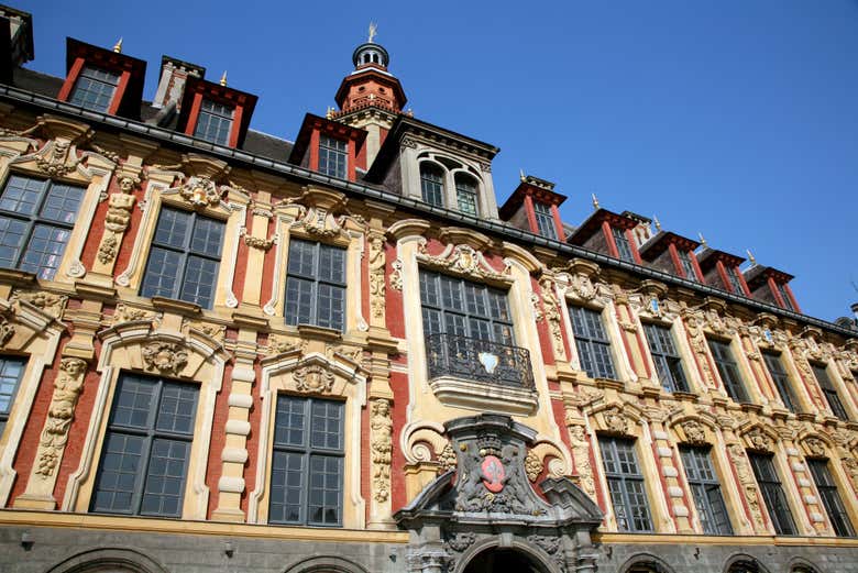 Façade de la Bourse de Lille