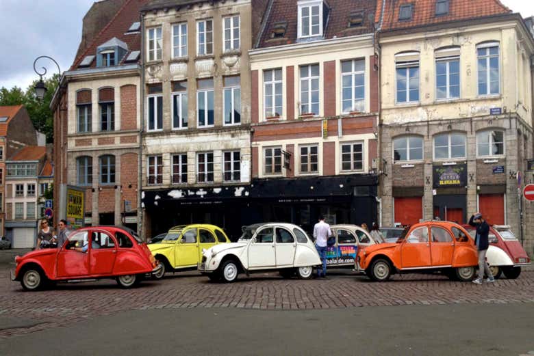 Véhicules Citroën d'époque