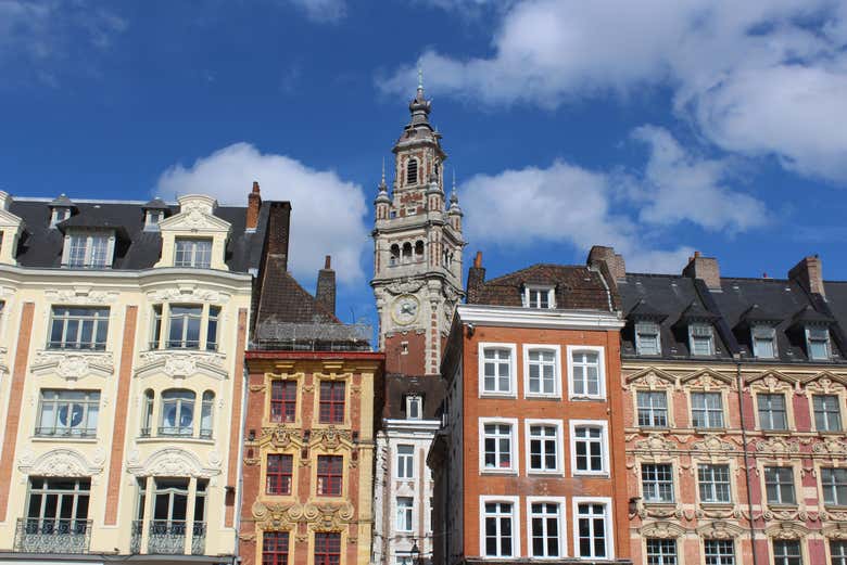Campanario de la Cámara de Comercio de Lille