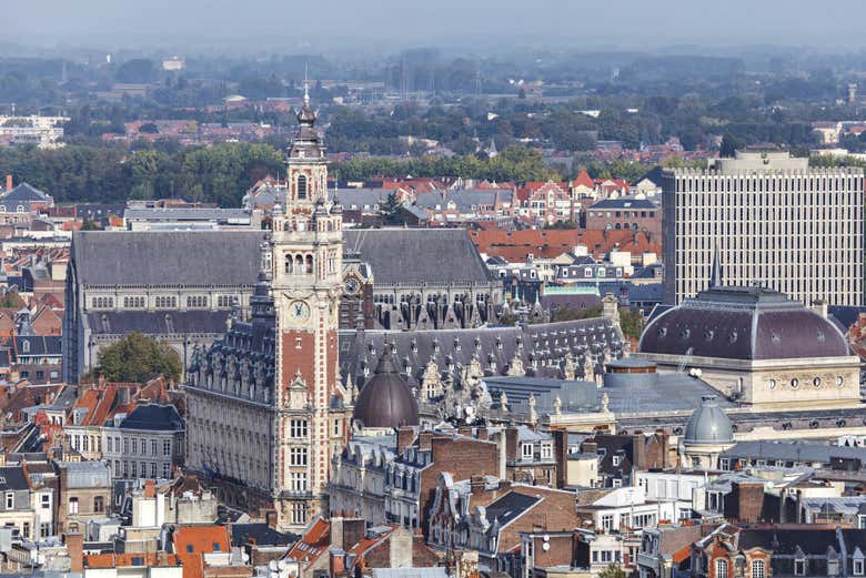 Vieux-Lille vista dall'alto