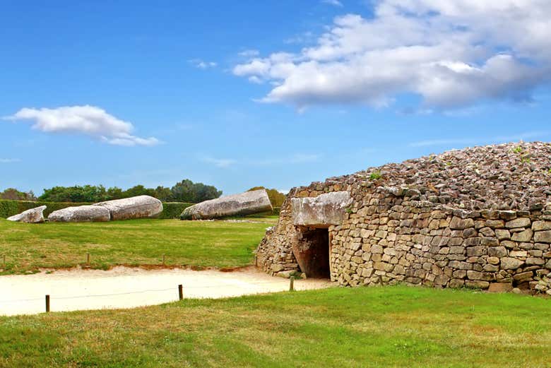 Prehistoric remains of Locmariaquer