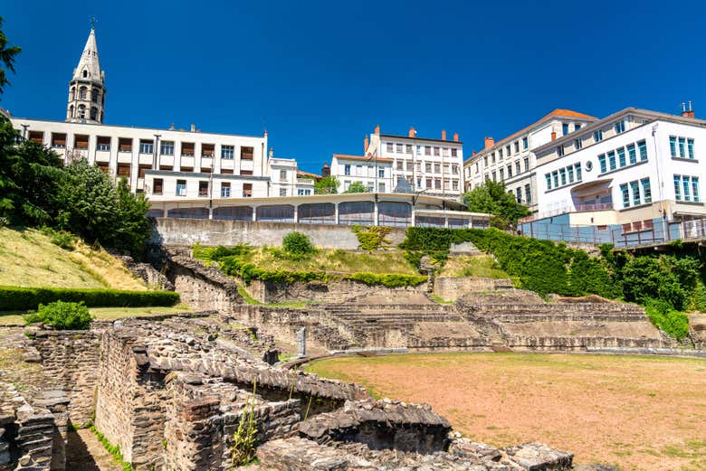 Lyon was once a major Roman city
