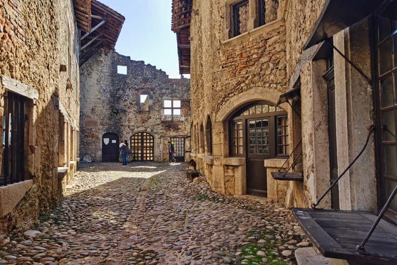 Rues pavées de Pérouges