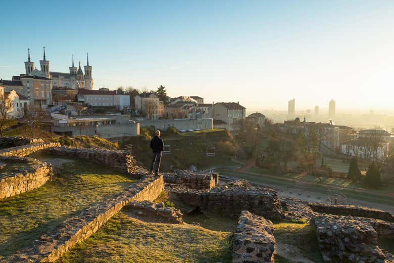Conhecendo o caminho romano LUGDUNUM