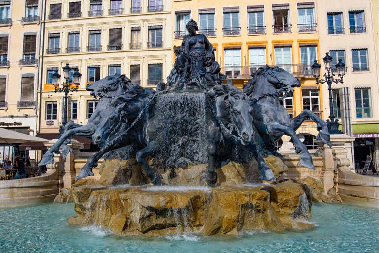 Fuente de la Place des Terreaux