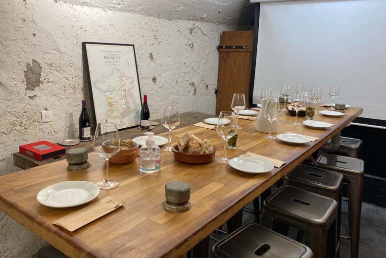 Ready for the wine tasting!