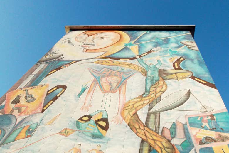 Mural del artista Michel Boucly