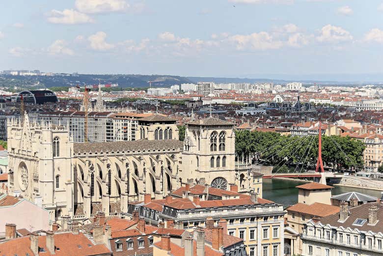 Panorámica de la catedral de Lyon