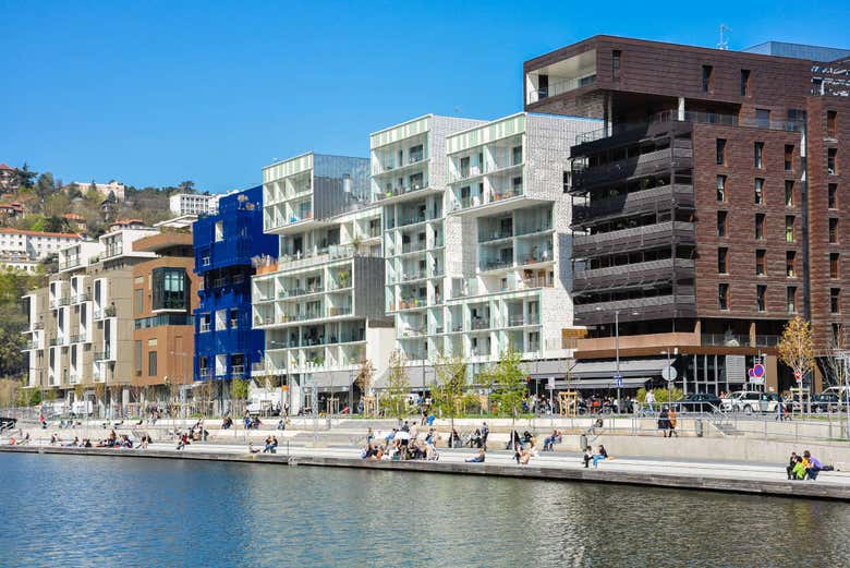 Bâtiments d'avant-garde à Lyon