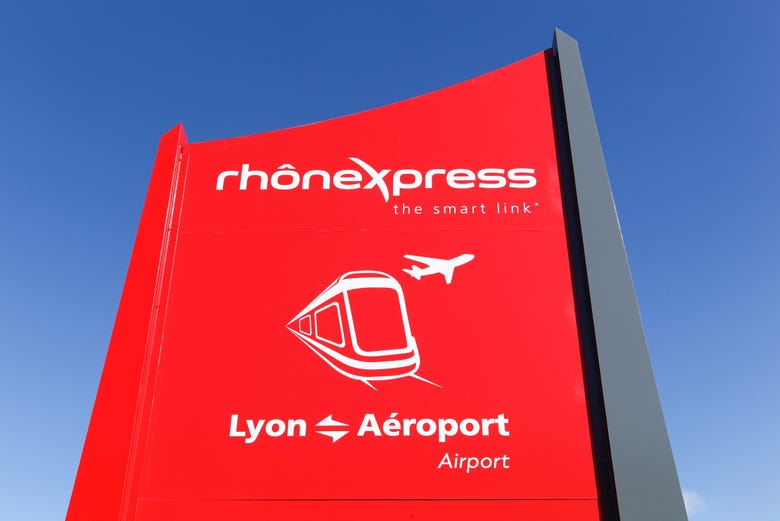 Rhônexpress, transporte entre el aeropuerto y Lyon