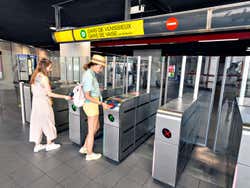Entrada del metro de Lyon