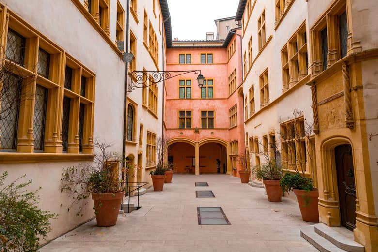 Visitaremos o bairro renascentista Vieux Lyon