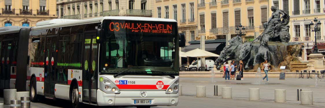 Autobuses en Lyon