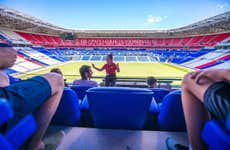 Tour por el estadio del Olympique de Lyon
