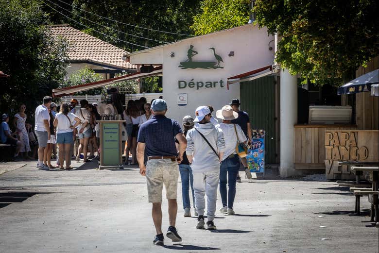 En direction du point de départ