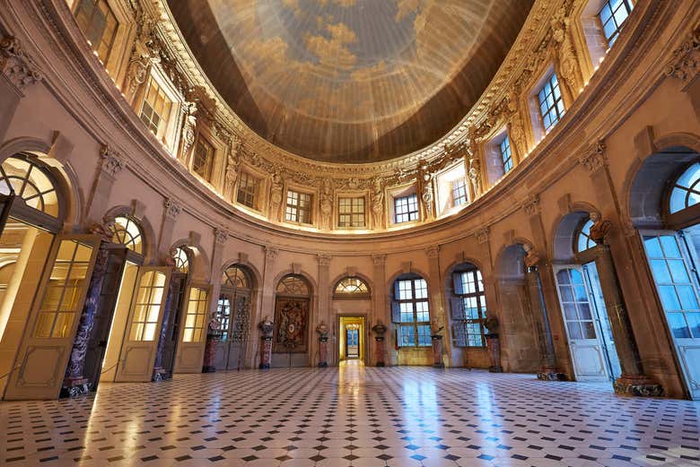 Una de las salas de baile de Vaux-le-Vicomte