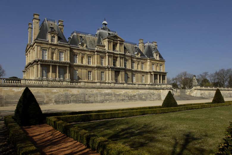 Fachada palacio de Maisons Laffitte