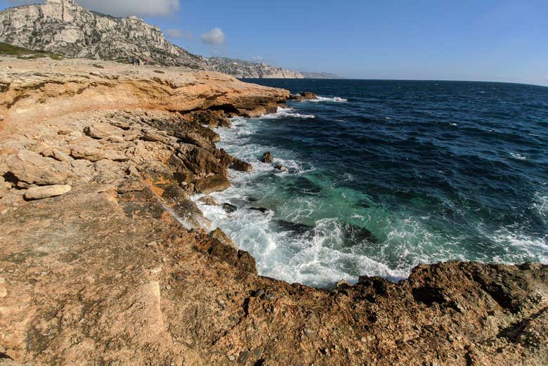 Une des calanques de Marseille