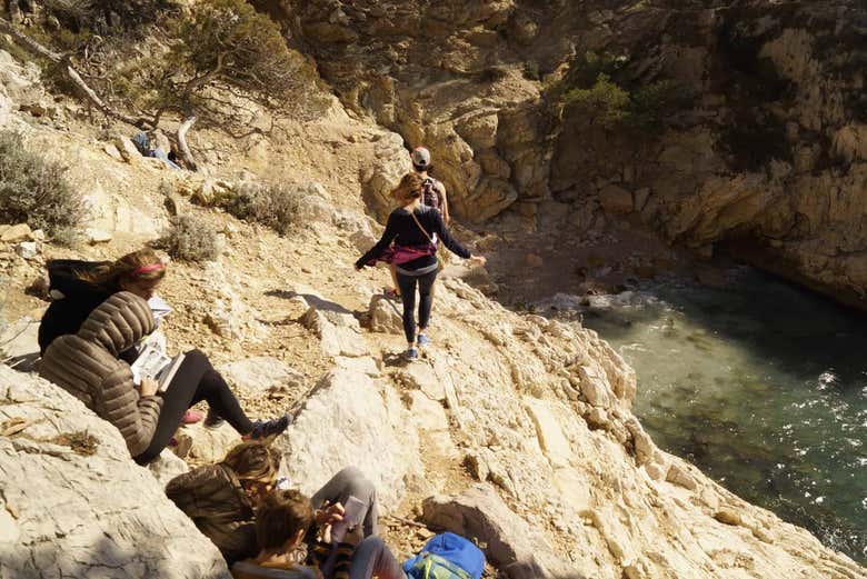 Caminhando pelas calanques