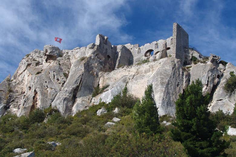 Visit the Les Baux castle