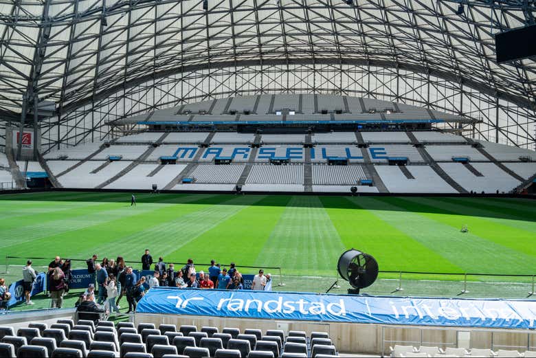 Césped del estadio CEPAC Vélodrome
