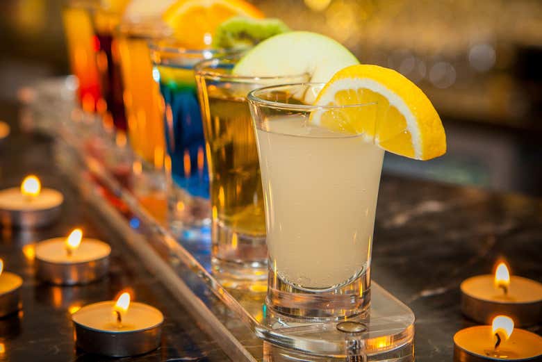 Probaremos distintos chupitos