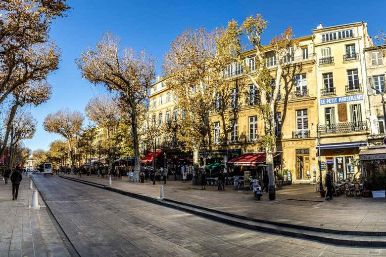 Cours Mirabeau d’Aix-en-Provence