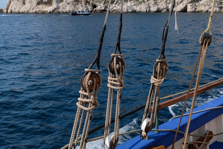 Surcando las aguas del Parque Nacional de Calanques